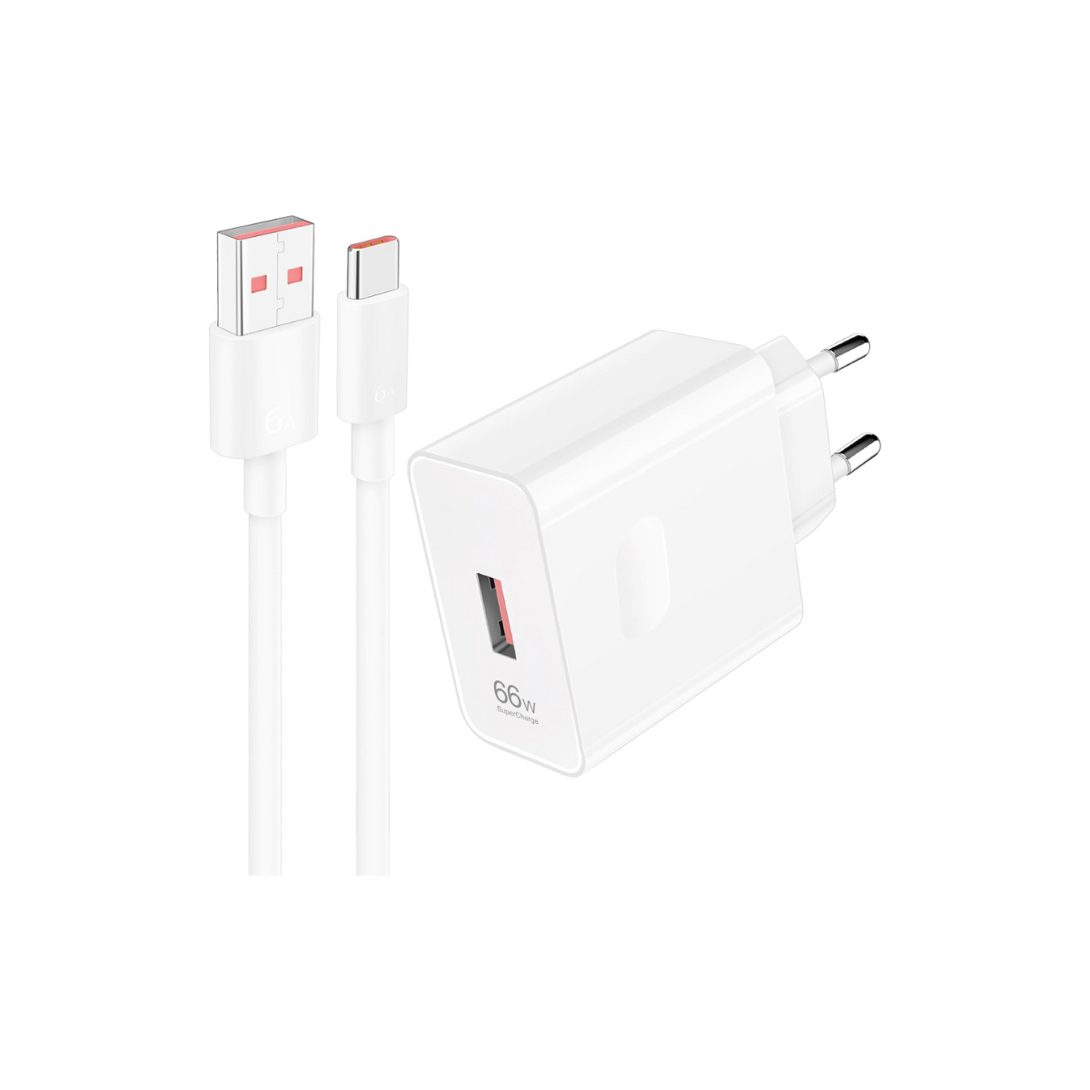 Cargador Original Huawei Super Charger 66W + Cable Tipo C 4