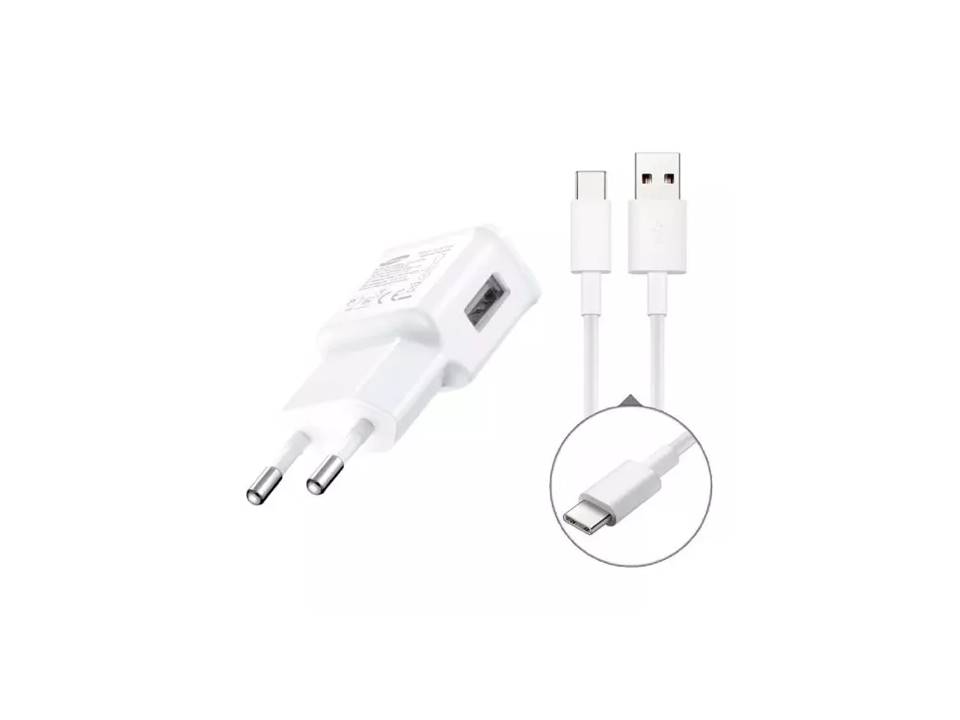 Cargador Original Samsung Galaxy + Cable Tipo C 1