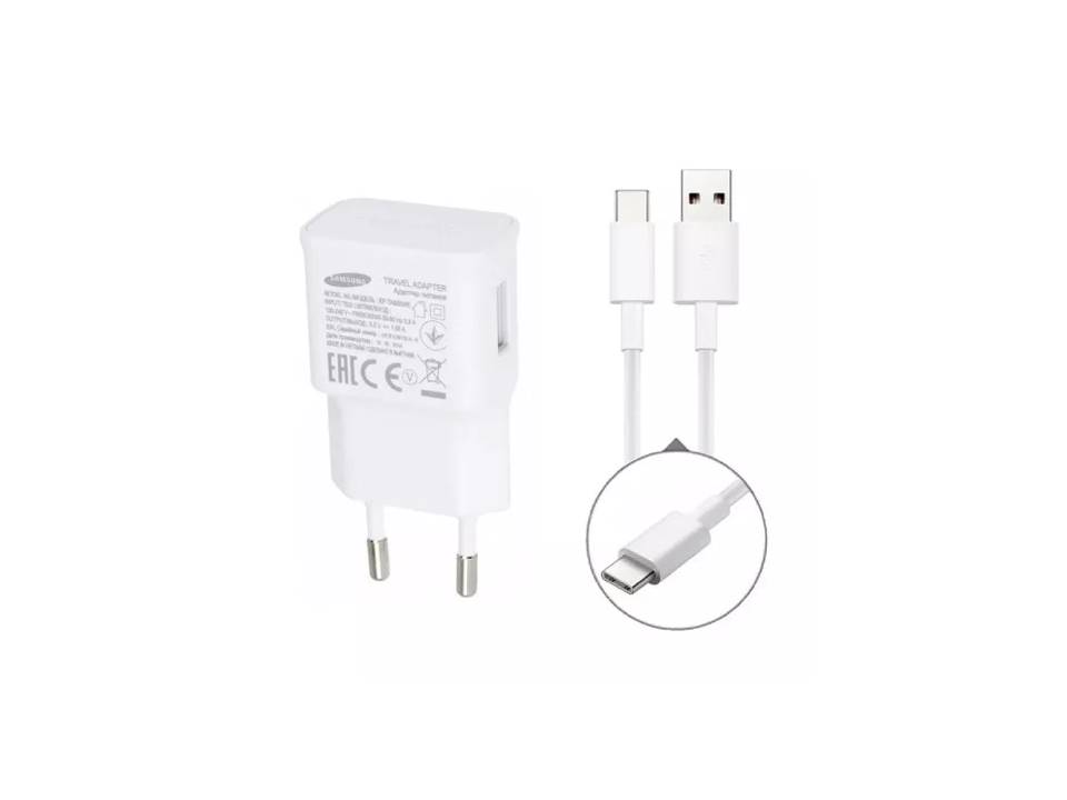 Cargador Original Samsung Galaxy + Cable Tipo C 2