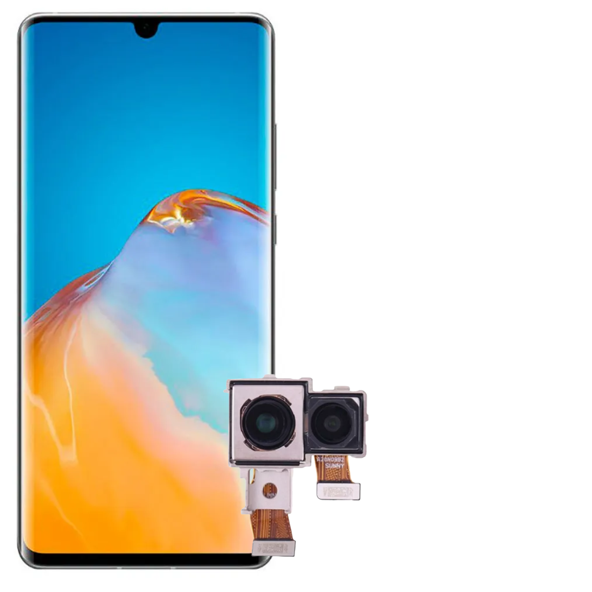 Cámara Trasera Compatible Con Huawei P30 Pro 1