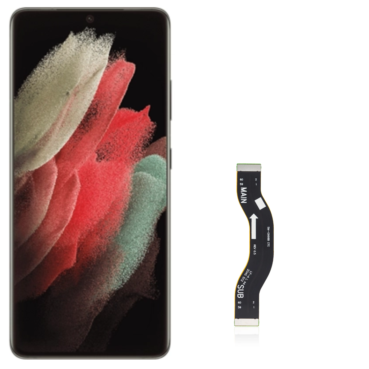 Main Flex Para Samsung Galaxy S21 Ultra G998 Repuesto 1
