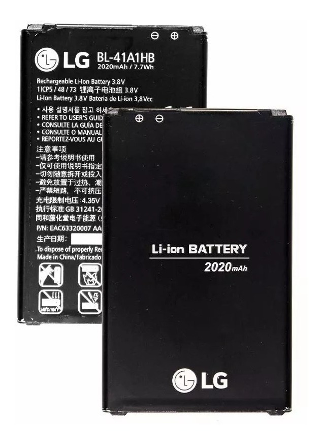 Bateria Lg X Style I Modelo Bl-41a1hb I 2020 Mah 1