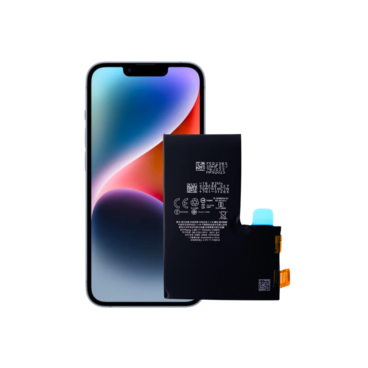 Bateria Original Apple Iphone 14 Pro Capacidad 3200 Mah 4