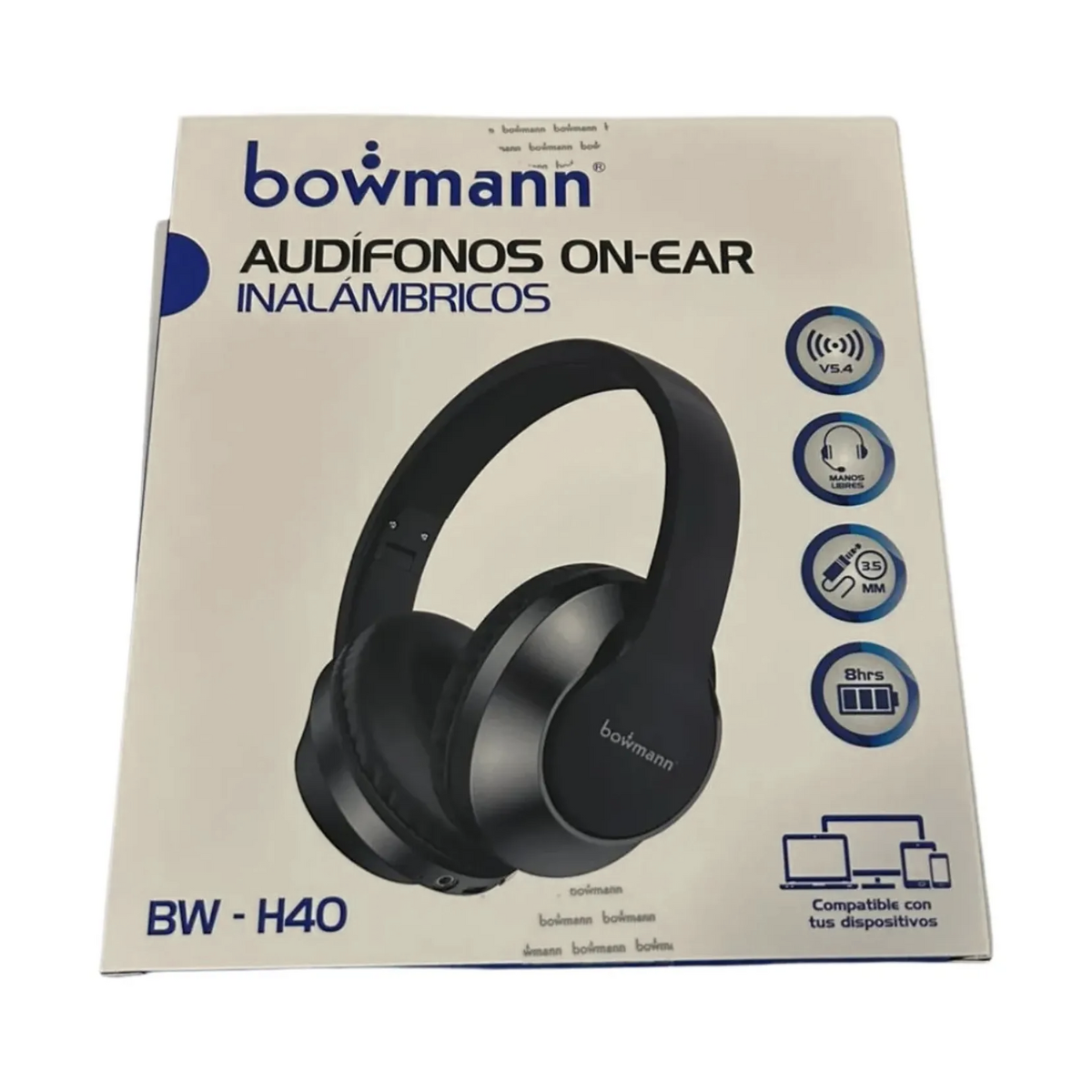 AUDIFONOS INALAMBRICOS BOWMANN BW-H40 4