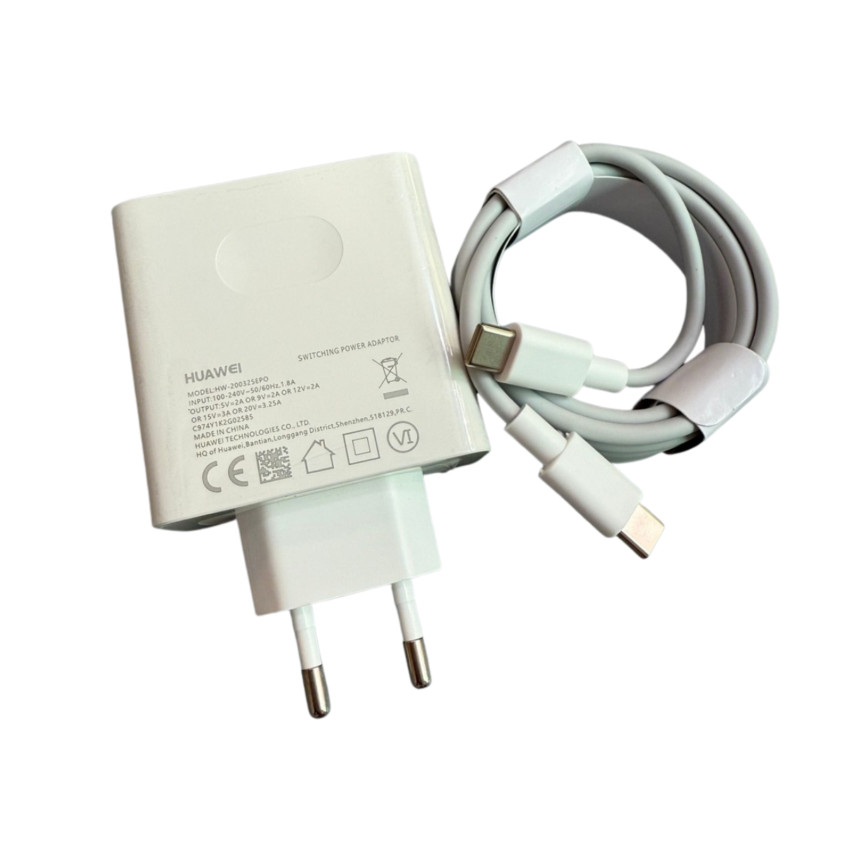 Cargador Original Supercharge 65w Huawei + Cable C 4