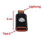Adaptador Otg Motomo Tipo C A Lightning, 27w - Miniatura 3