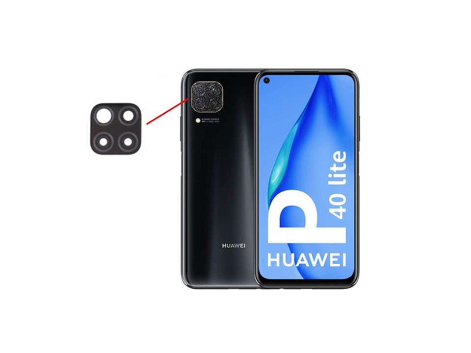 Mica Lente Cámara Trasera Huawei P40 Lite Repuesto 1