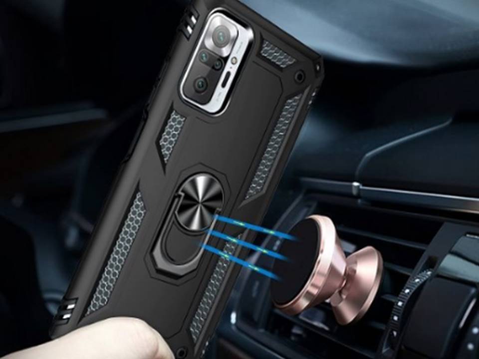 Carcasa Xiaomi MI Note 10 Lite Magnética Shockproof Con Anillo 2