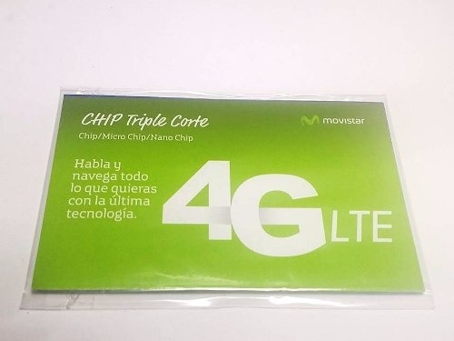 Chip Movistar 4g Prepago 10mil En Llamados Y 400mb 1
