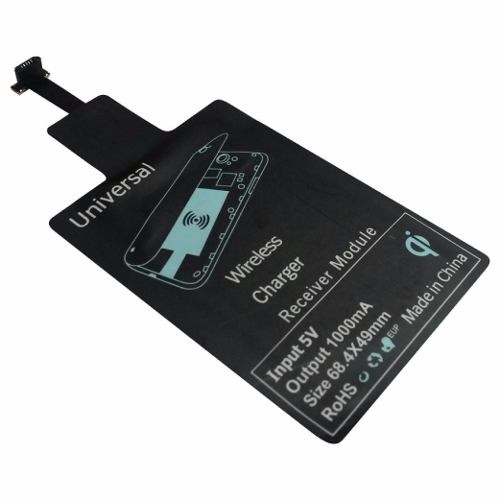 Receptor De Carga Inalambrica Qi Universal Para Smarthphone 1