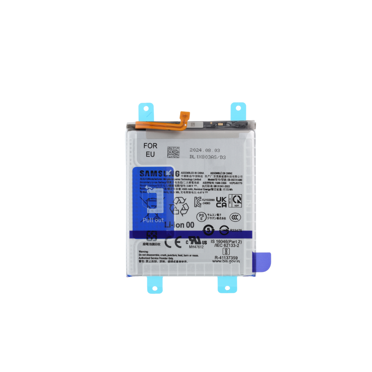 Batería Original Samsung Galaxy S24 Fe 4700 S721 Mah 3