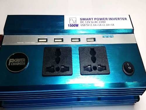 Inversor De Voltaje De 1500watts 12v A 220v Onda Modificada 3
