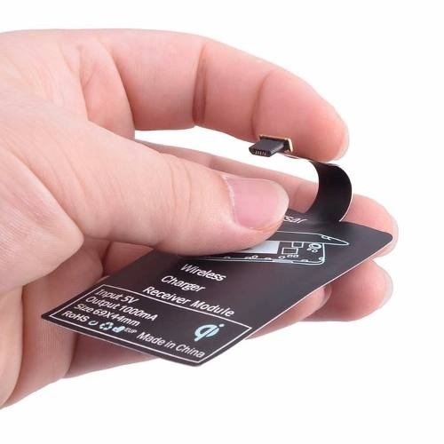Receptor De Carga Inalambrica Qi Universal Para Smarthphone 4