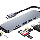 Adaptador Usb Hub Hdmi Tipo C 6 En 1 - Miniatura 3