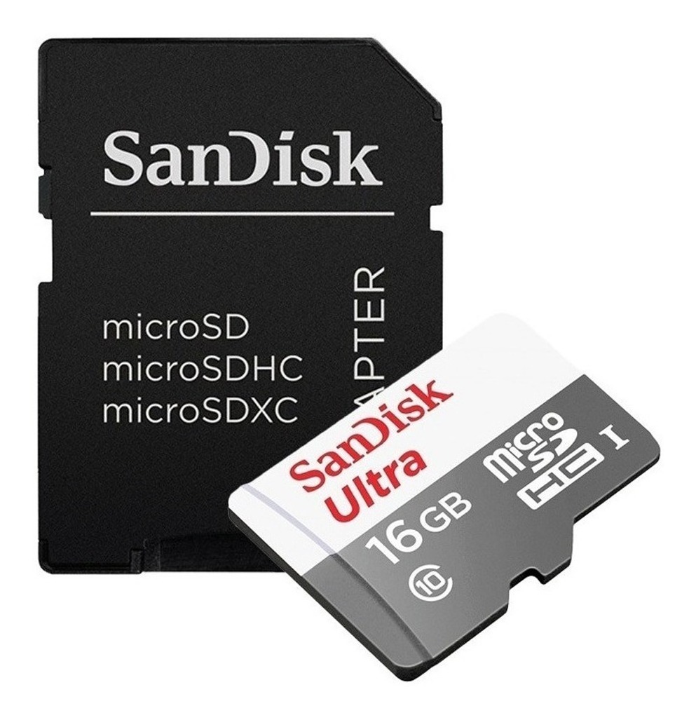 Memoria Micro Sd 16gb Sandisk Original I Clase 10 Garantia 1