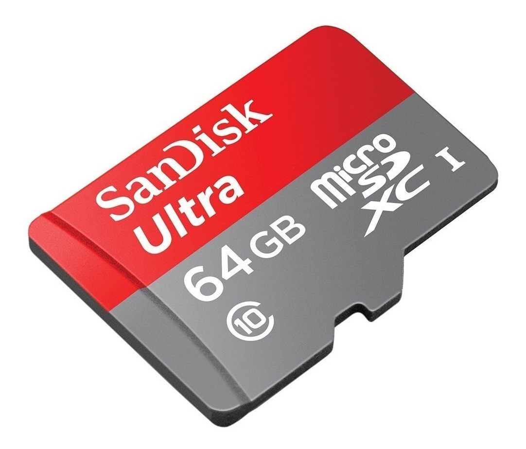 Tarjeta Memoria Sandisk Micro Sd 64gb I Clase 10 I Real 1