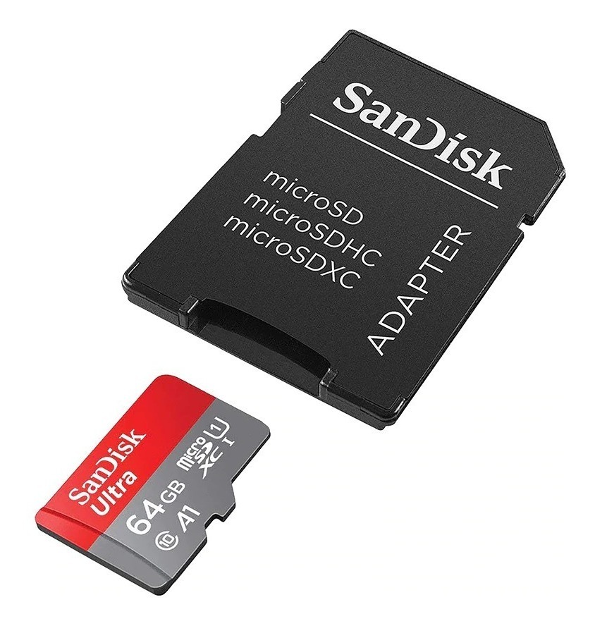 Tarjeta Memoria Sandisk Micro Sd 64gb I Clase 10 I Real 2
