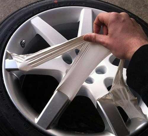 Pintura Plasti Dip En Spray Color Negro Removible 4