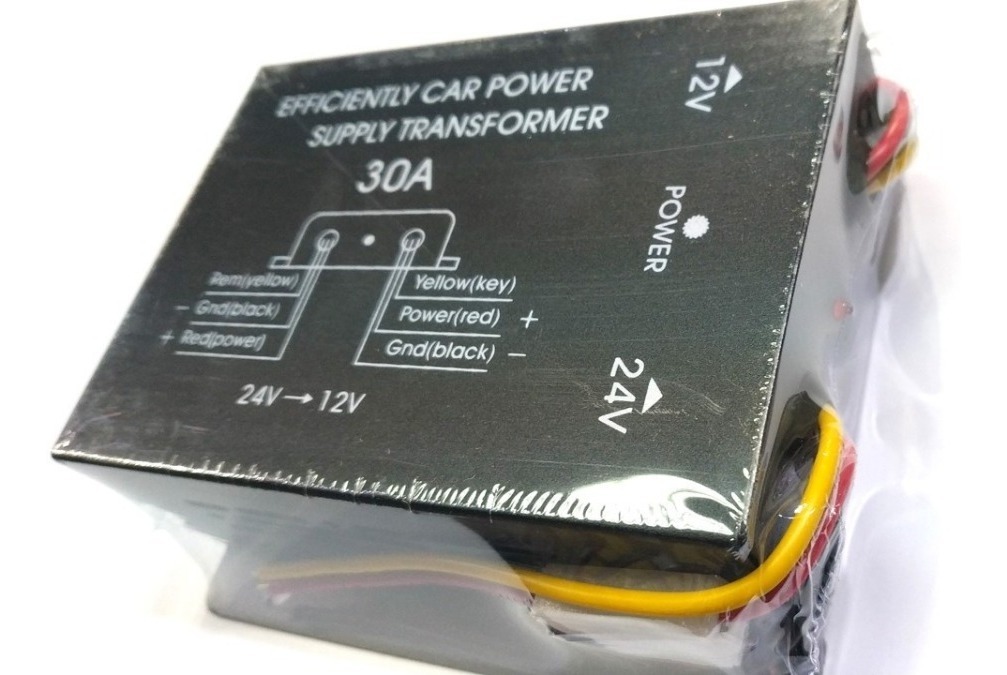 Conversor De Voltaje De 24 A 12volt 15 Amperes 1
