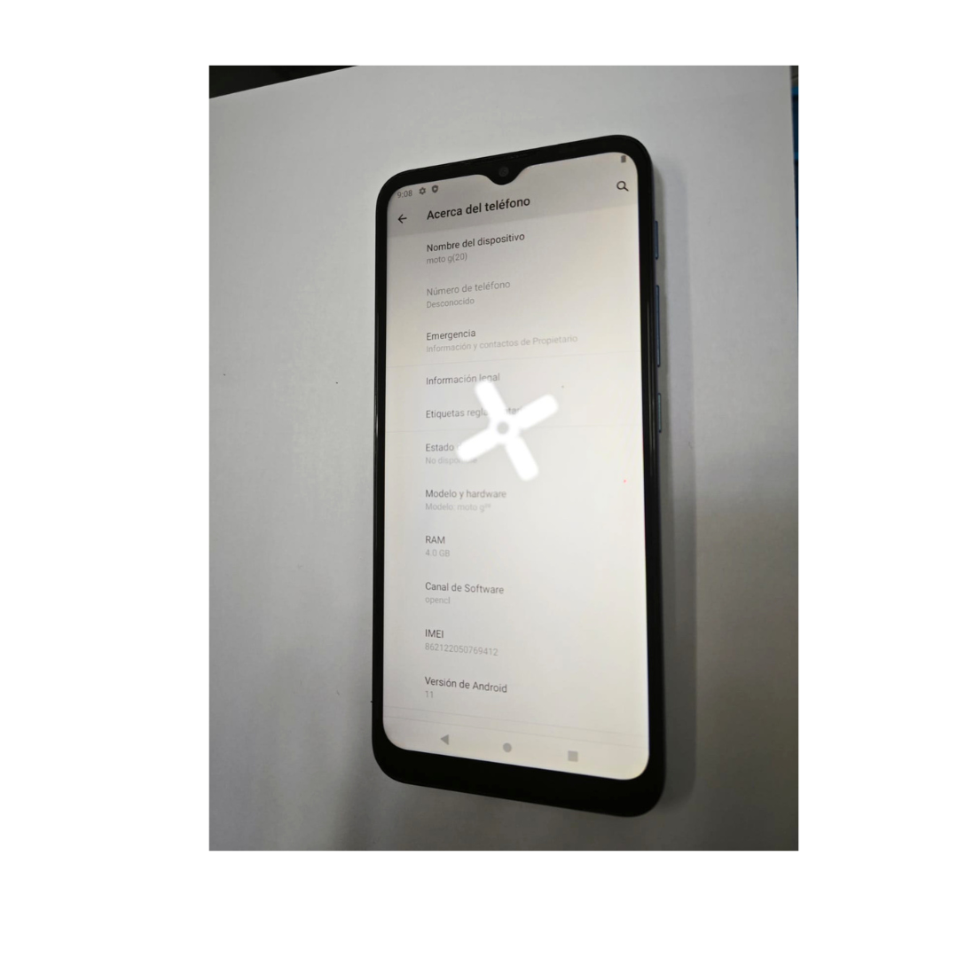 Celular Motorola G20 Verde Oscuro Usado Reacondicionado 3