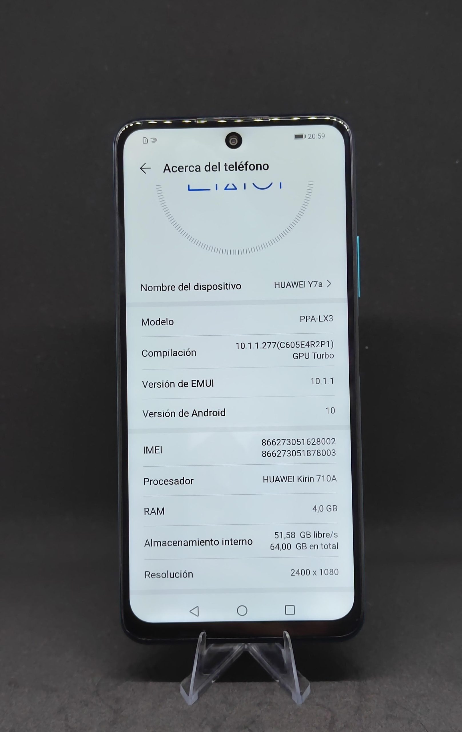 Celular Huawei Y7a Reacondicionado 2