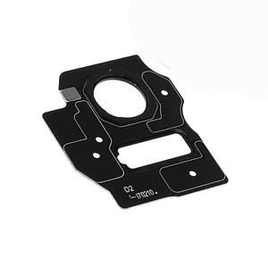 Mica Cámara Trasera + Bisel Samsung S8 Plus G955 Negra