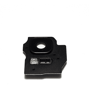 Mica Cámara Trasera + Bisel Samsung S8 Plus G955 Negra