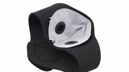 Mascara Anti Smog  Antipolucion Con Filtros Lavables Negra 3