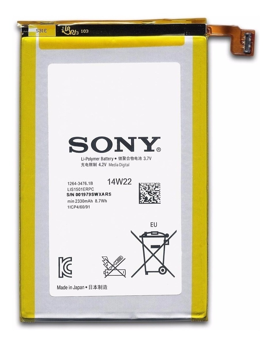 Bateria Sony Xperia Zl Garantia Ventas Electronicas 1