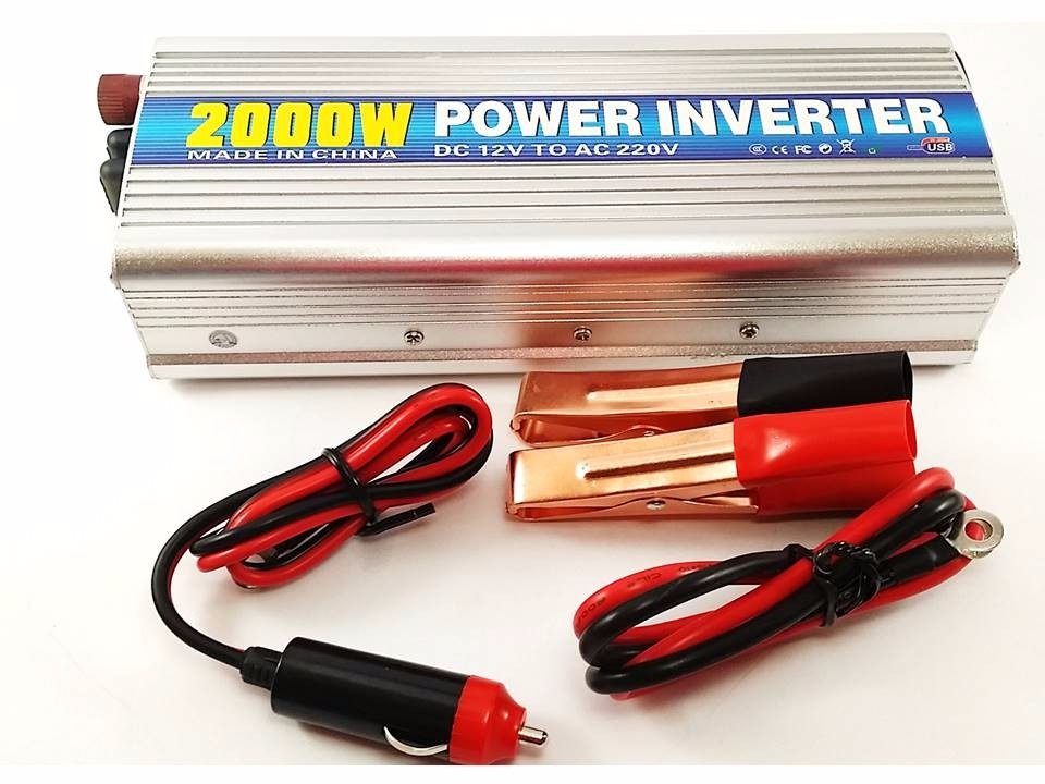 Inversor De Voltaje De 2000 Watt 12v A 220v Onda Modificada 1