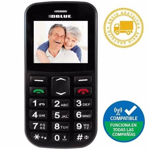 Telefono Para Adulto Mayor Teclado Grande Sos 3