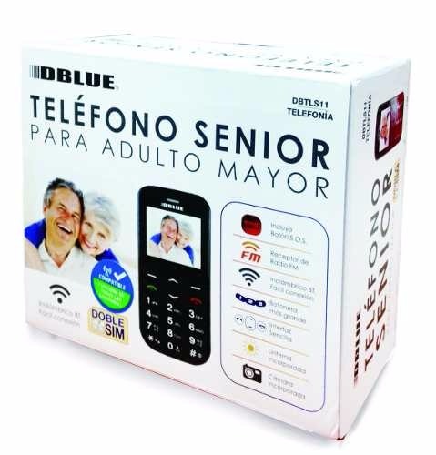 Telefono Para Adulto Mayor Teclado Grande Sos 4