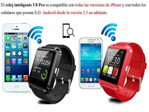 Reloj Inteligente Bluetooth Smart Watch U8, Ios/android. 4
