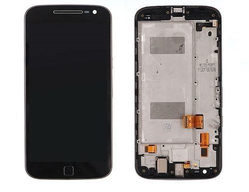 Pantalla Original Motorola Moto G4 Plus Lcd + Táctil Negra 1