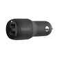 Cargador de Auto Original Belkin Doble Puerto BoostCharge 24W - Miniatura 2
