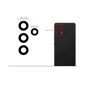 Mica Lente Camara Trasera Samsung Galaxy A33