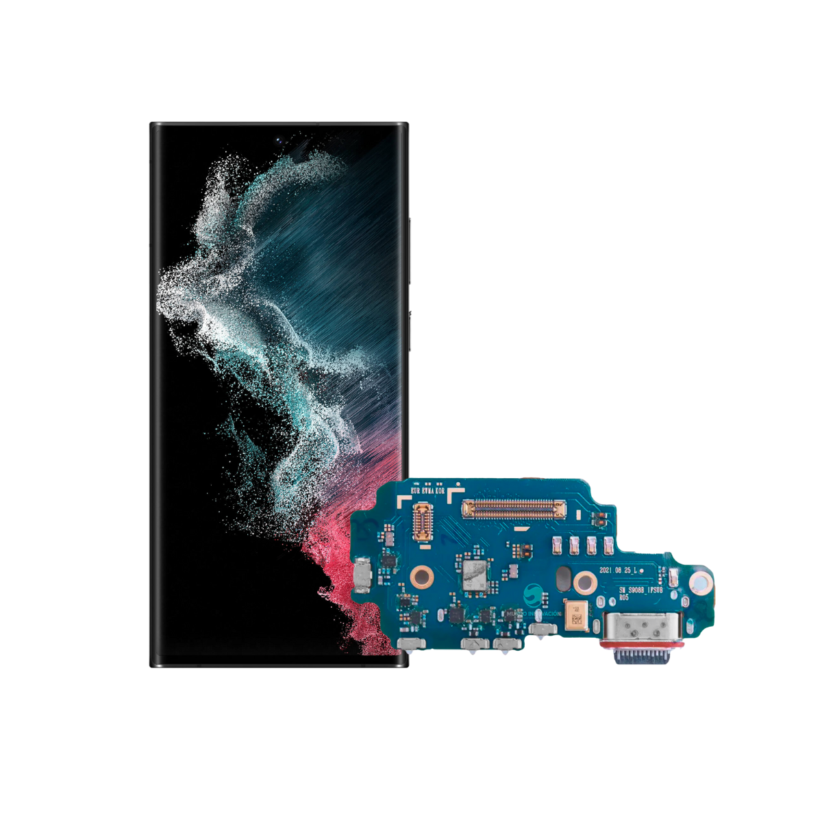 Flex Carga Samsung Galaxy S22 Ultra G908 Repuesto 1