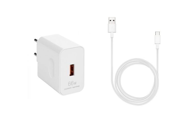 Cargador Original Super Charger 66W Huawei Mate 30 + Cable Tipo C 1