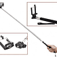 Baston Selfie Monopod Aluminio Con Control Bluetooh 106cm - Miniatura 3