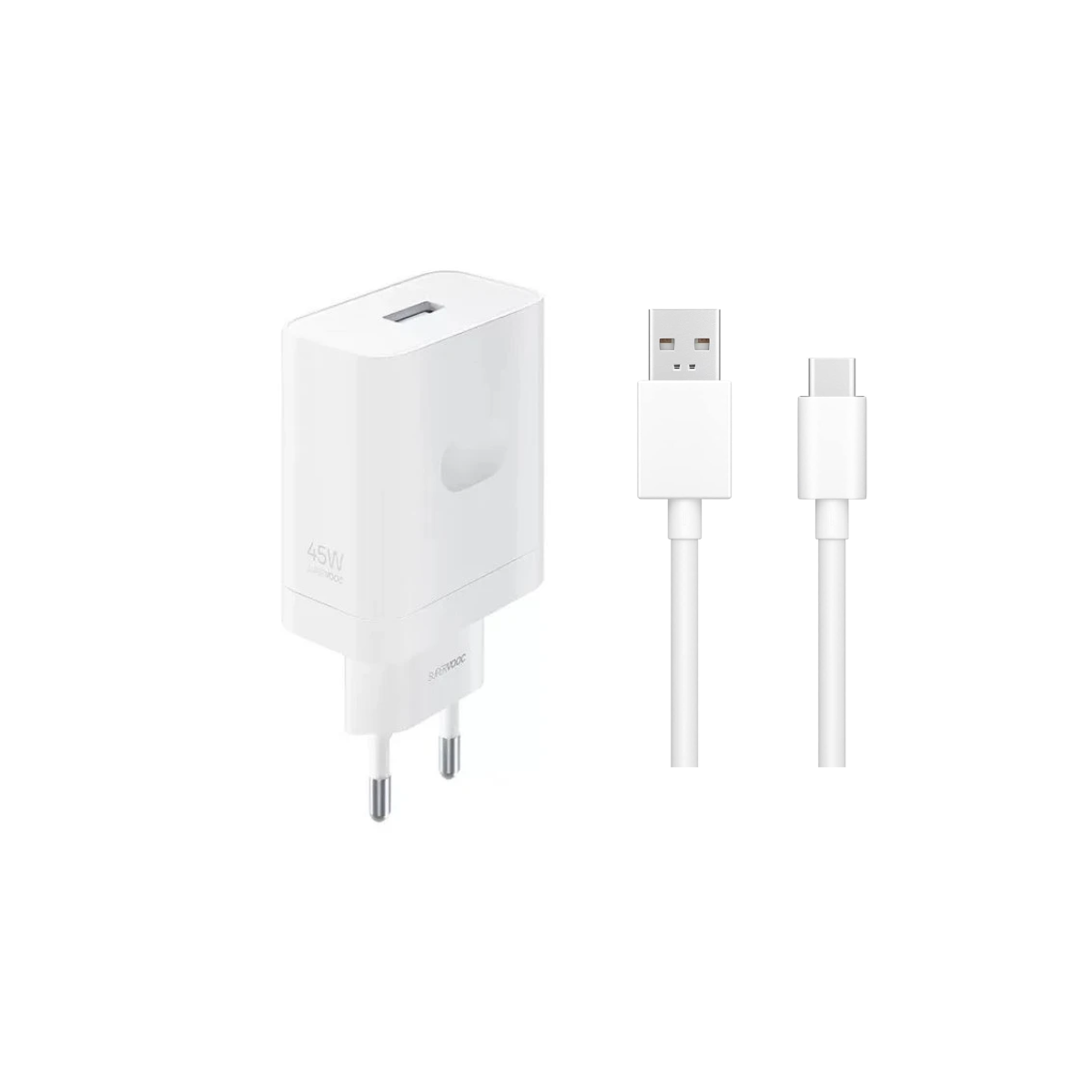 Cargador Original Oppo Supervooc 45W + Cable Tipo C 1