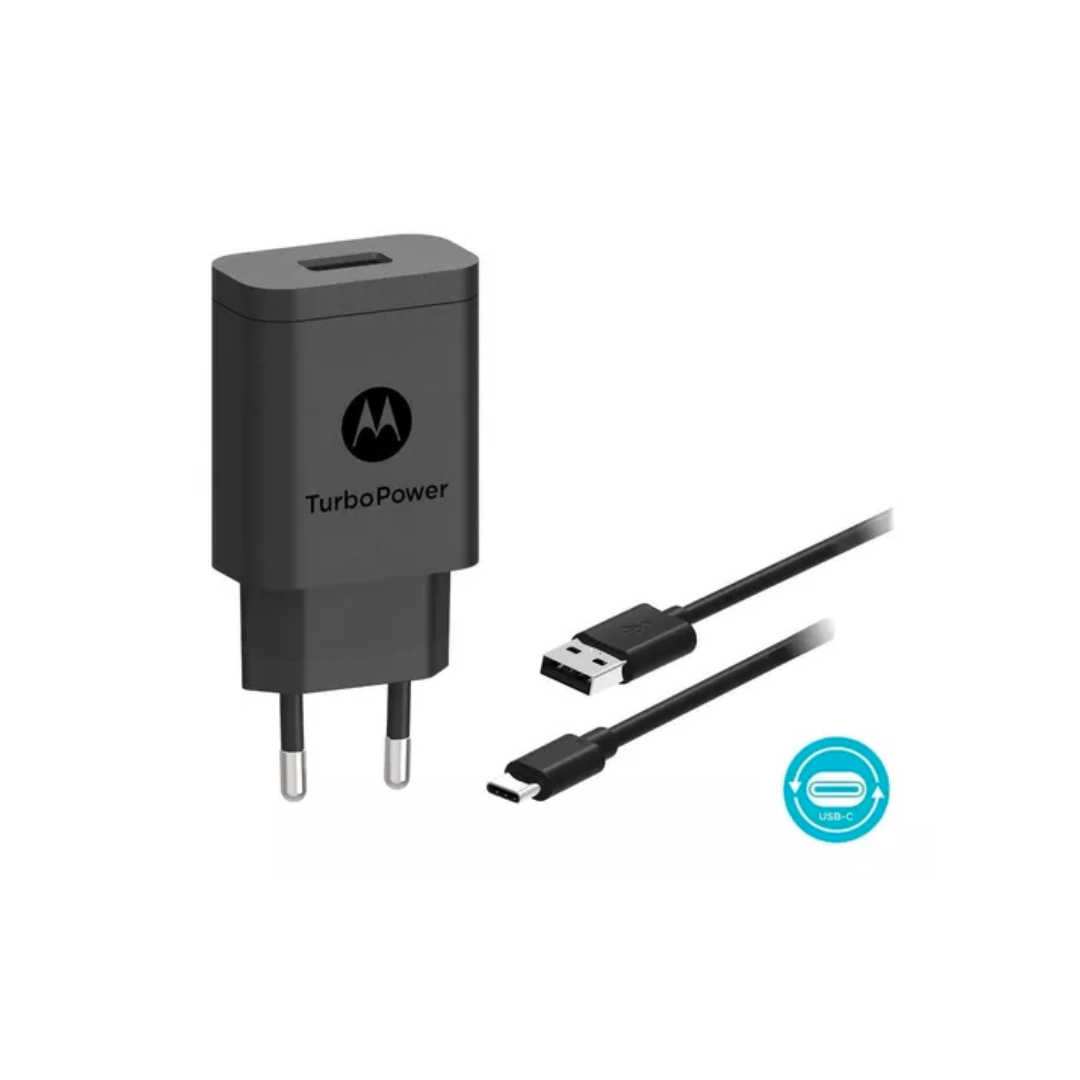 Cargador Original 10W Motorola + Cable Tipo C 2
