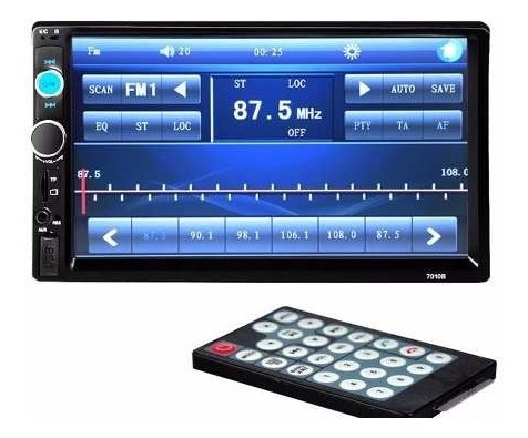Radio Auto Touch I 7 Pulg  I Hd Bluetooth Usb Aux Micro Sd 1