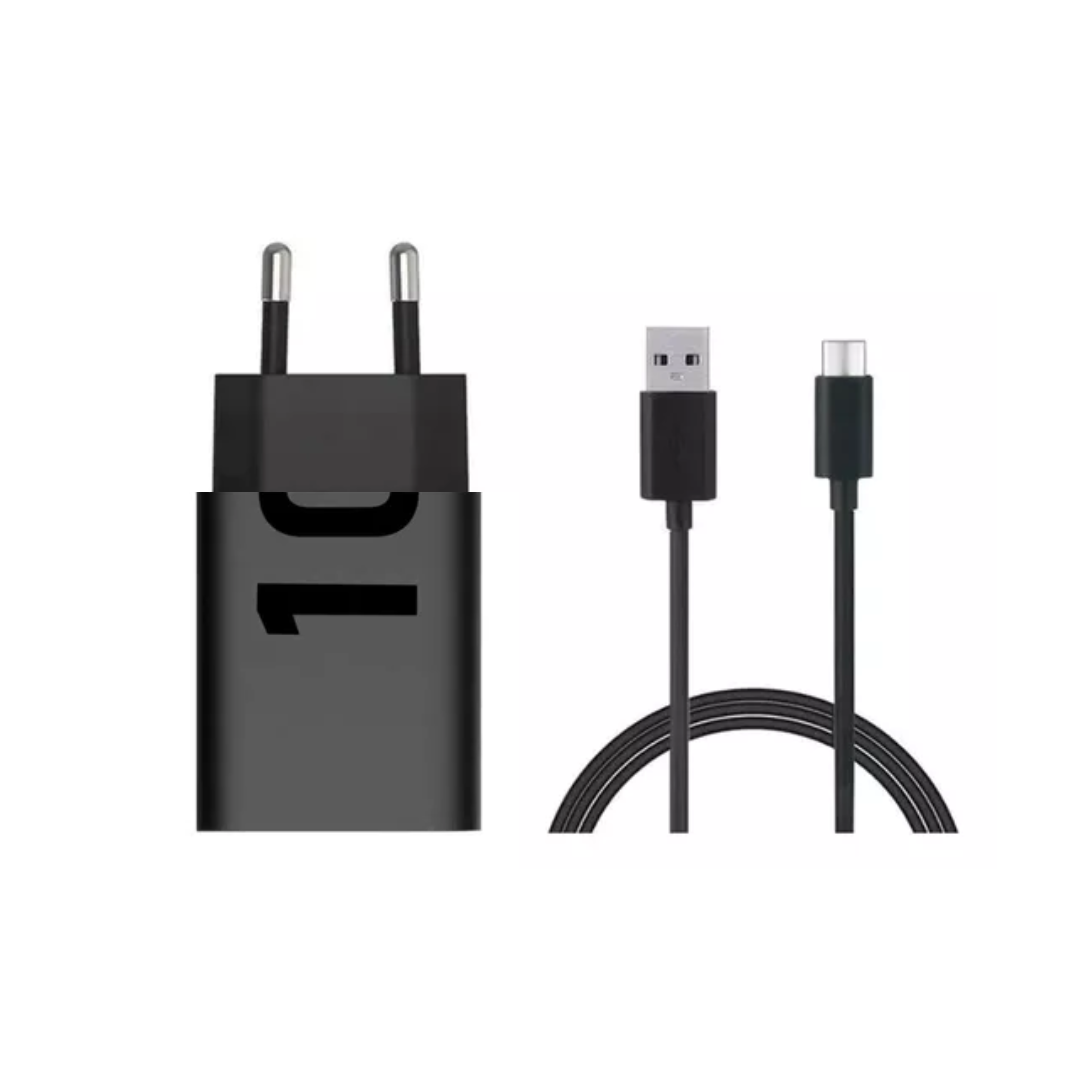 Cargador Original 10W Motorola + Cable Tipo C 6