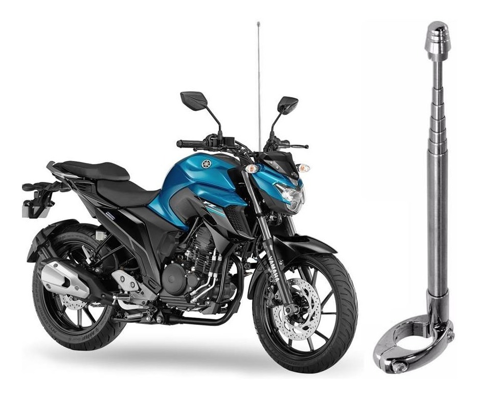 Antena De Seguridad Corta Hilo Curado Para Moto 1