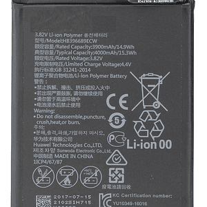 Bateria Huawei Y9 2018 Ventas Electronicas