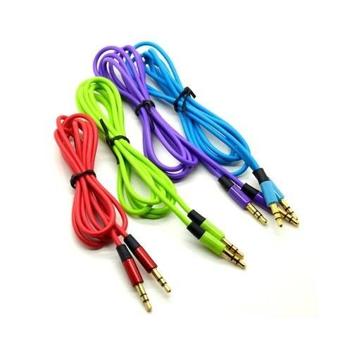 Cable Auxiliar Para Auto Fibra Textil 1x1 Plug 2