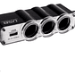 Adaptador Triple Socket Auto I 12 Volt I 3 Salidas Usb - Miniatura 1