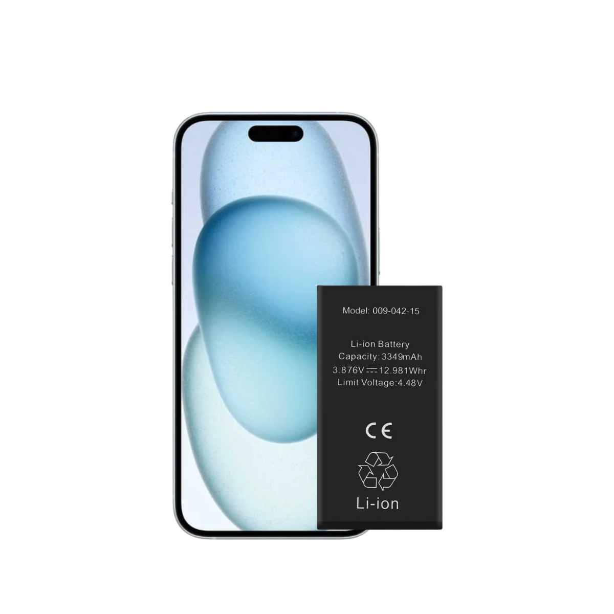 Bateria Para Iphone 15 Capacidad 3349 Mah Reemplazo 1