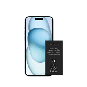 Bateria Para Iphone 15 Capacidad 3349 Mah Reemplazo