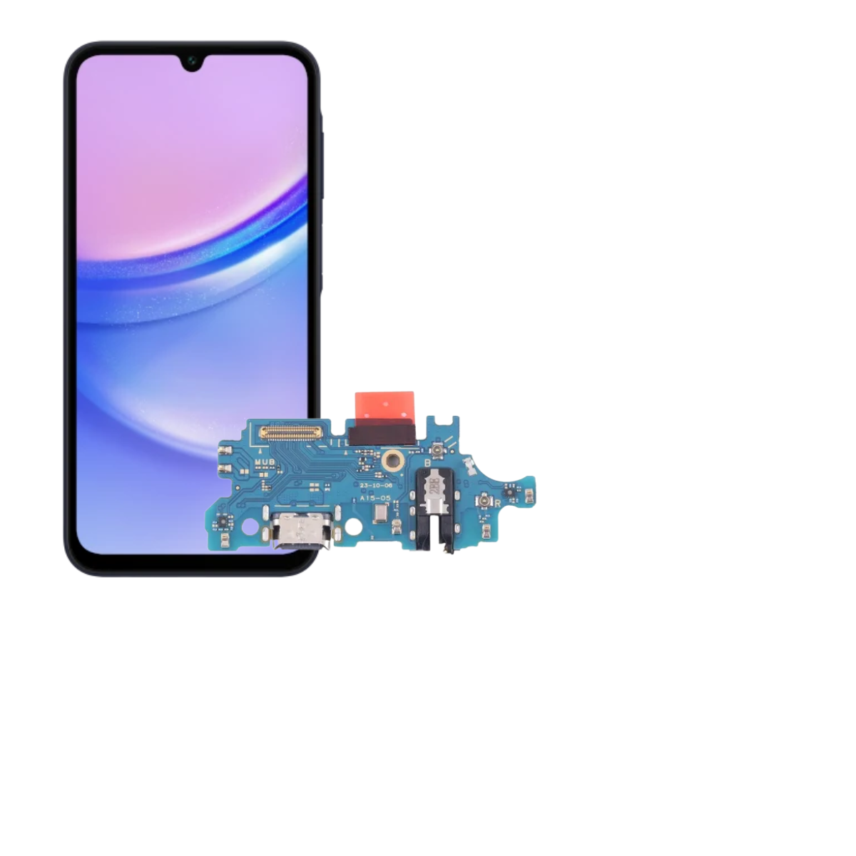 Flex Carga Usb Compatible Galaxy A15 A155m Repuesto 1